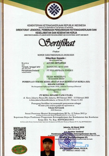 SERTIFIKAT K3 LISTRIK AGUNG SETIAWAN (1)-1
